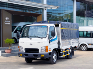 Mighty N250 thùng mui bạt tại Hyundai Thiên Phát Đạt
