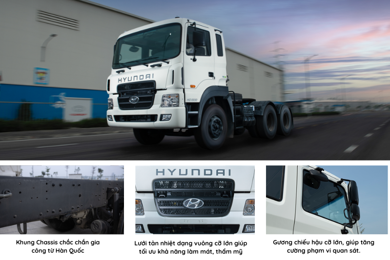 Ngoại thất Hyundai HD1000 Euro 5