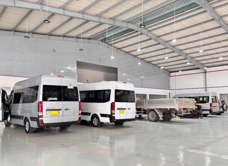 Xưởng Hyundai Thiên Phát Đạt có gì?