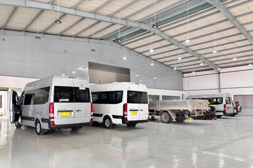 Xưởng Hyundai Thiên Phát Đạt có gì?