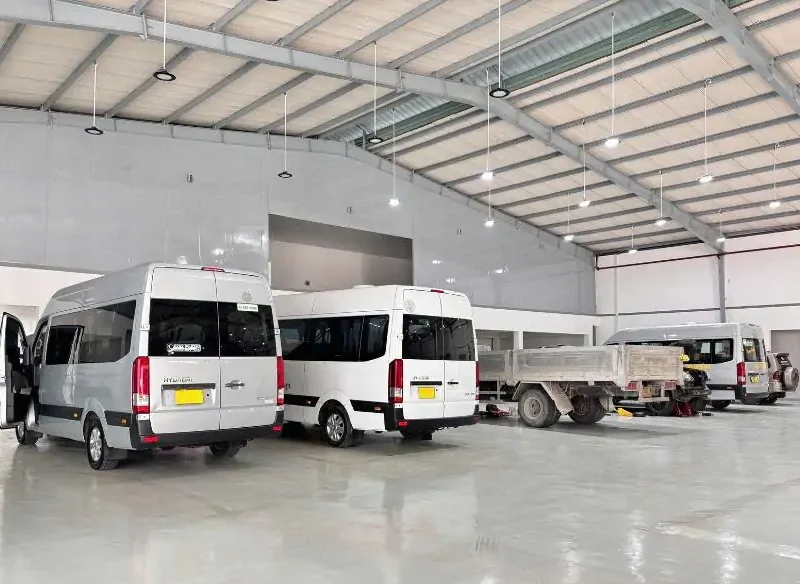 Xưởng Hyundai Thiên Phát Đạt có gì?