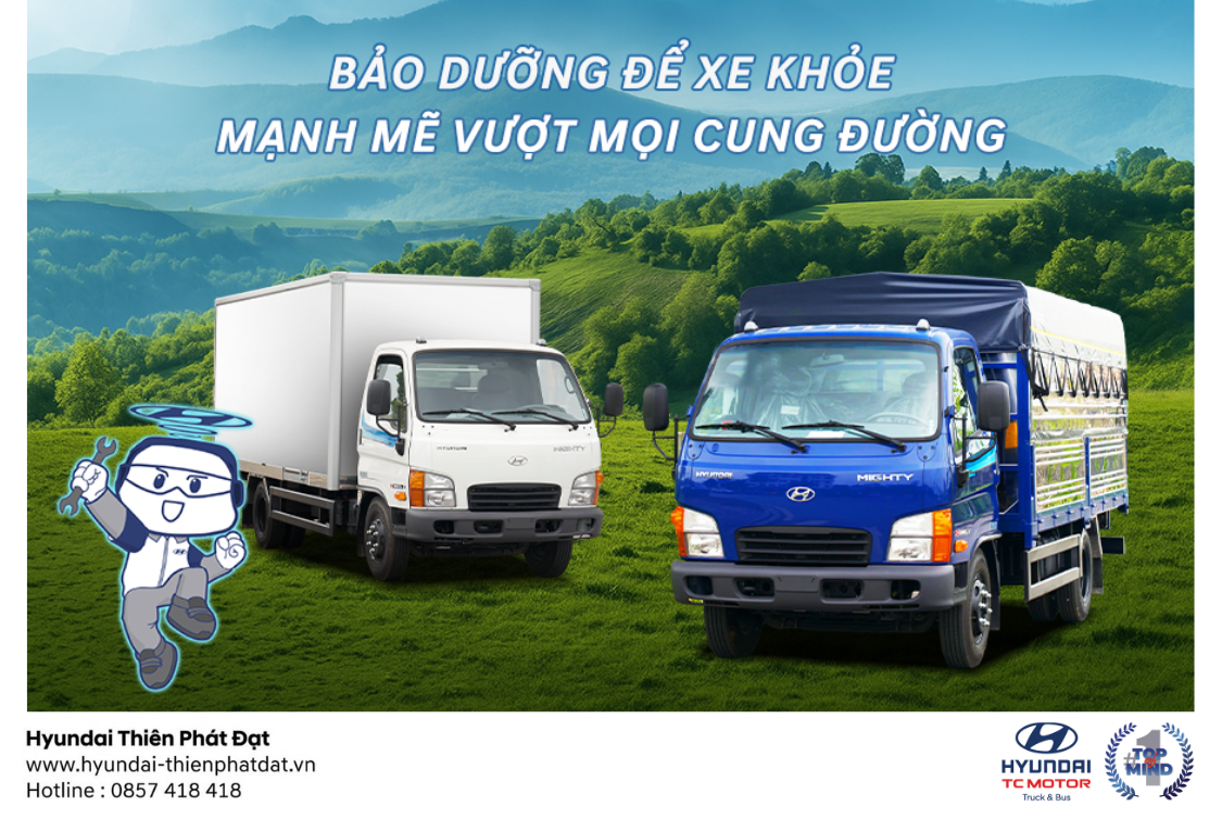 Hyundai Thiên Phát Đạt Ưu Đãi Bảo Dưỡng Tháng 8 Năm 2025