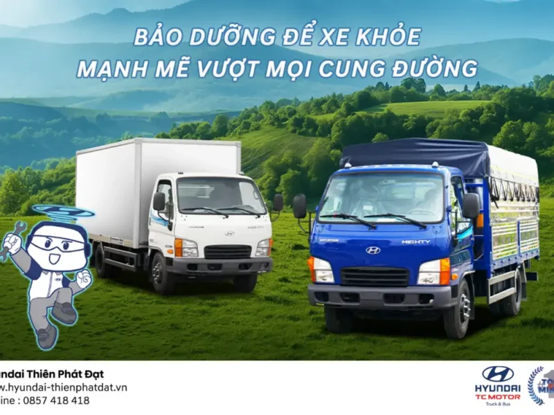 Hyundai Thiên Phát Đạt Ưu Đãi Bảo Dưỡng Tháng 8 Năm 2025