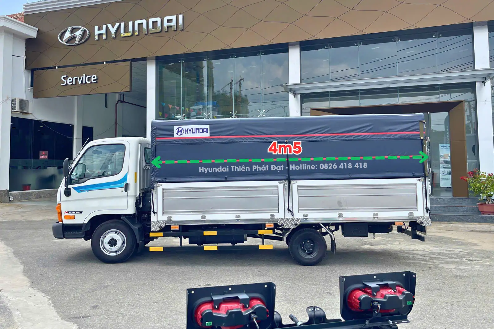 N250SL Thùng Mui Bạt - HTPD