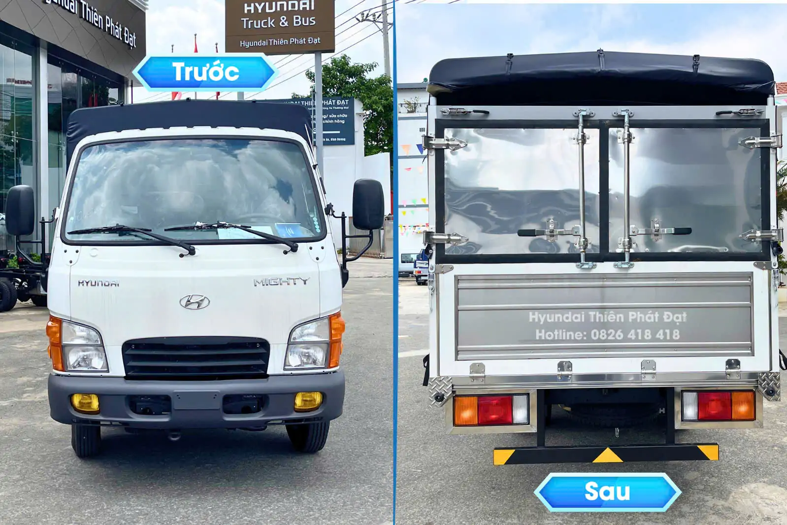 N250SL Thùng Mui Bạt - HTPD