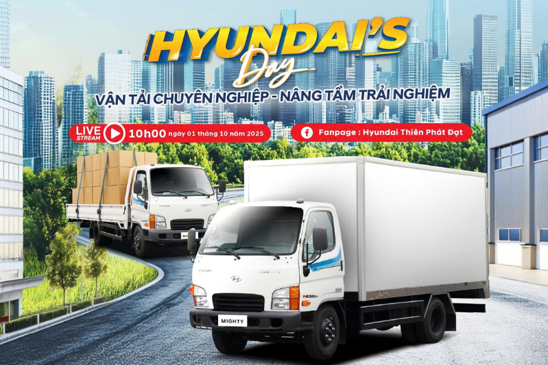 LIVESTREAM KHÁM PHÁ HYUNDAI’S DAY TRONG THÁNG 10