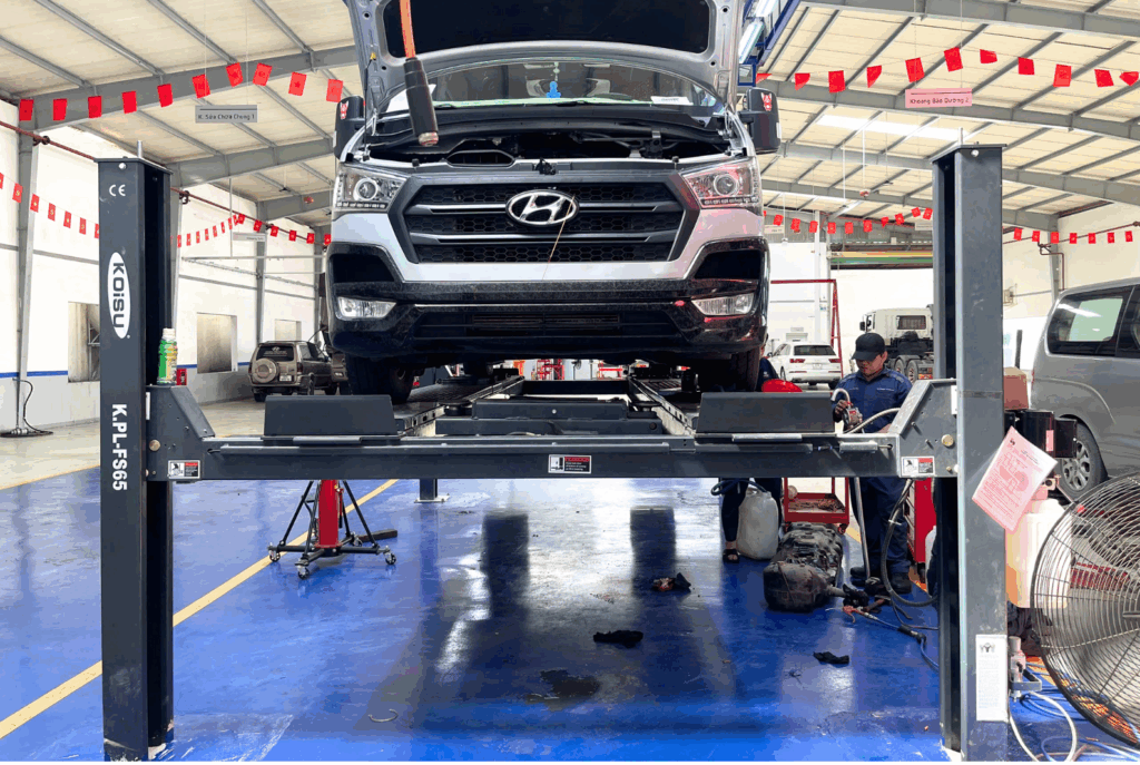 Quick Service - khoang bảo dưỡng nhanh tại Hyundai Thiên Phát Đạt