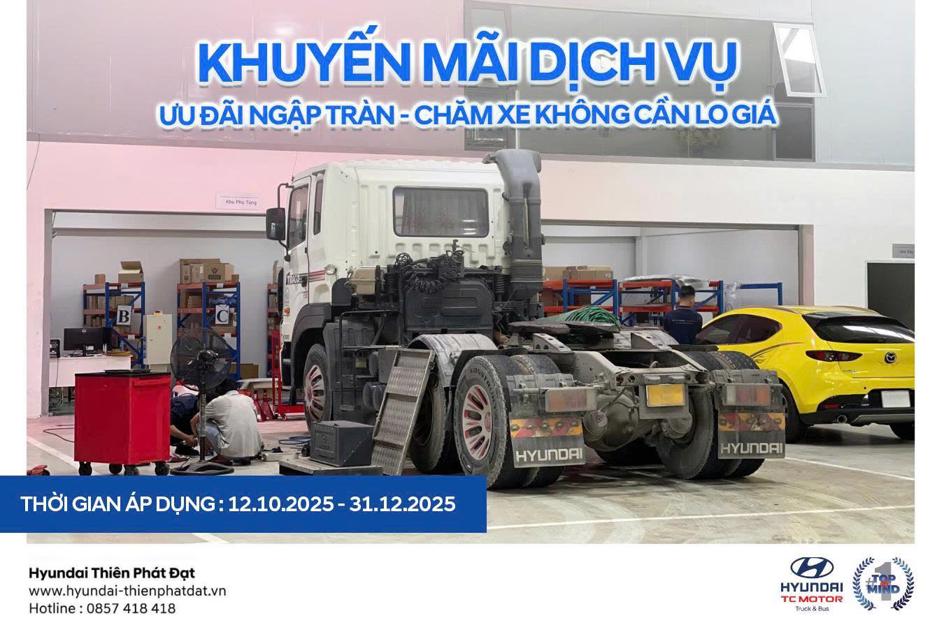 BẢO DƯỠNG XE – NHẬN NGAY ƯU ĐÃI