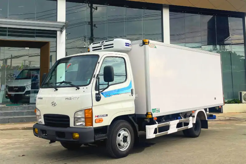 Mighty N250SL thùng đông lạnh tại Hyundai Thiên Phát Đạt