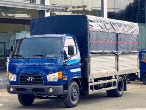 Mighty W11S thùng mui bạt cánh dơi tại Hyundai Thiên Phát Đạt