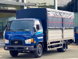 Mighty W11S thùng mui bạt cánh dơi tại Hyundai Thiên Phát Đạt