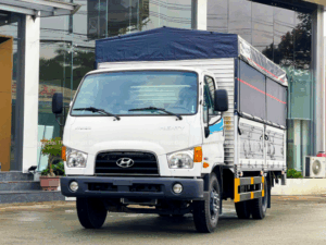 Mighty W11S mui bạt bửng nâng tại Hyundai Thiên Phát Đạt