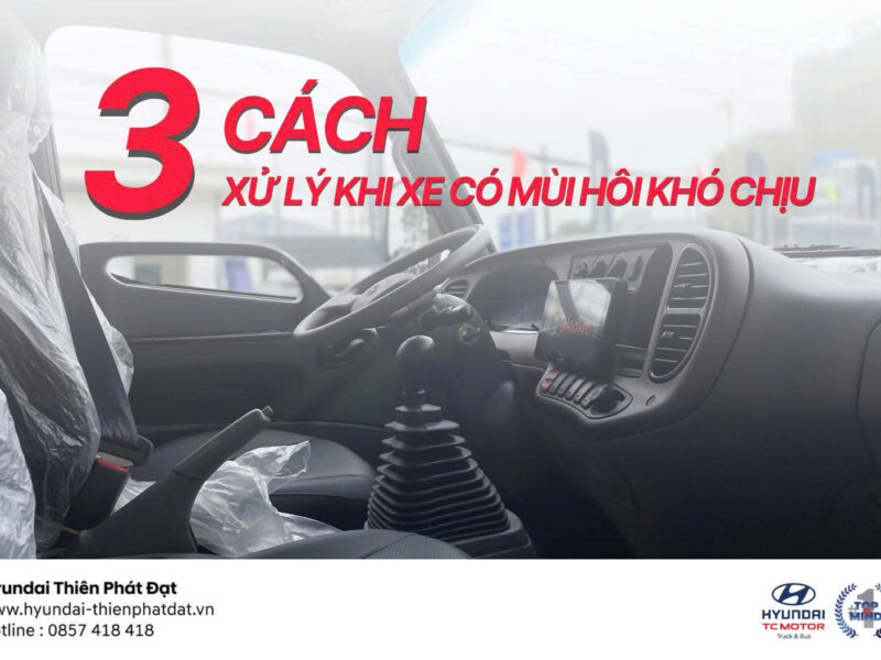3 CÁCH KHỬ MÙI TRONG XE AN TOÀN DO THÓI QUEN