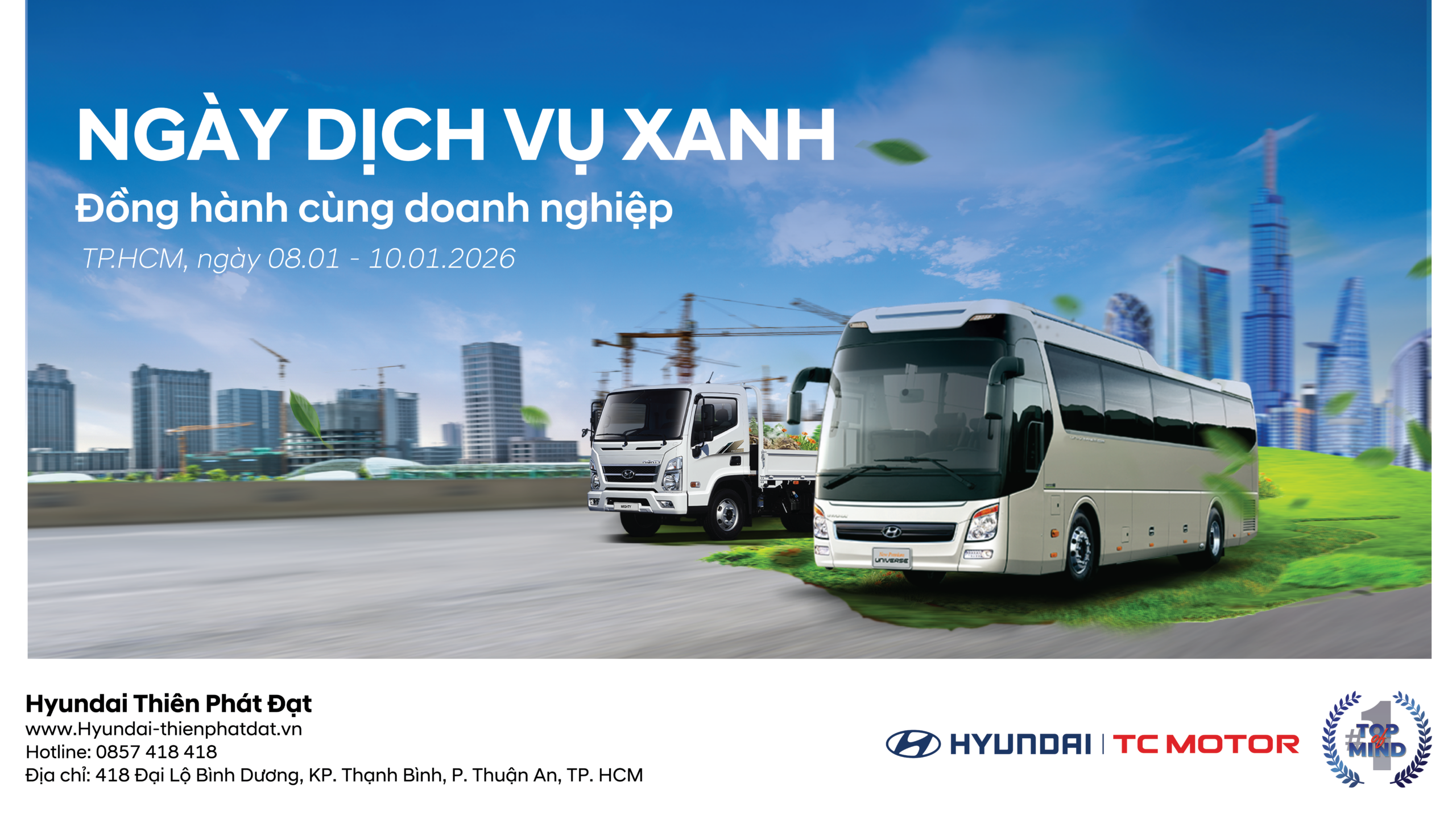 CHƯƠNG TRÌNH CHĂM SÓC KHÁCH HÀNG DOANH NGHIỆP TẠI HYUNDAI THIÊN PHÁT ĐẠT