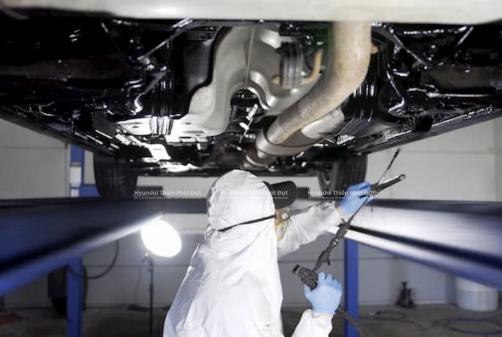 Xịt phủ gầm xe có quan trọng không?