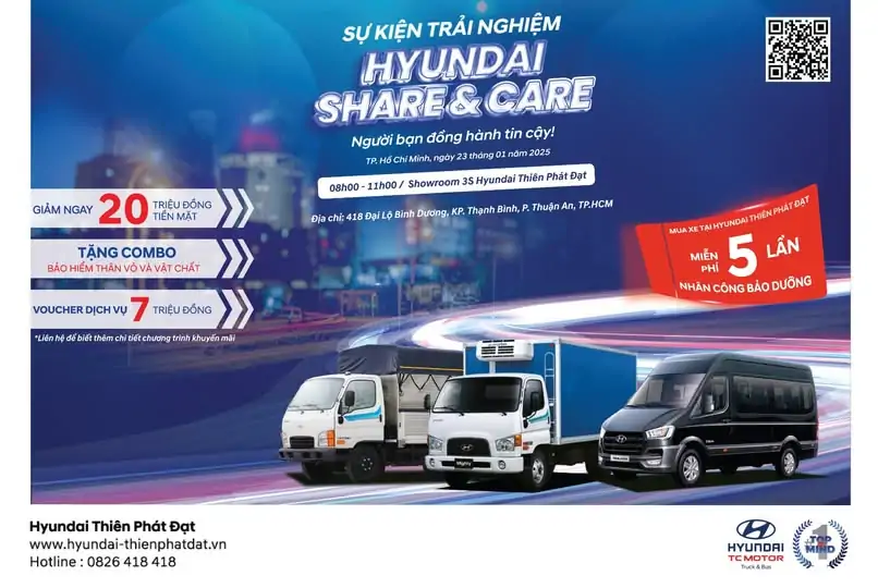 TRẢI NGHIỆM LÁI THỬ XE THƯƠNG MẠI HYUNDAI TẠI BÌNH DƯƠNG