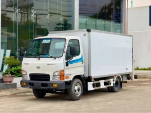 Mighty N250SL thùng kín composite bửng nâng tại Hyundai Thiên Phát Đạt