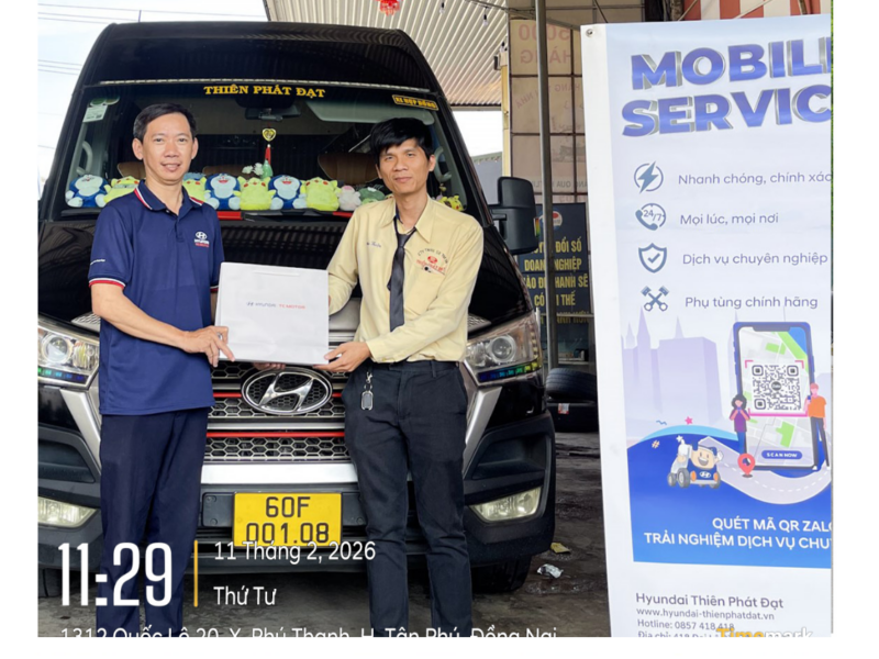 THÁNG 2/2026 – NHỮNG DẤU ẤN TỪ CHƯƠNG TRÌNH MOBILE SERVICE HYUNDAI THIÊN PHÁT ĐẠT