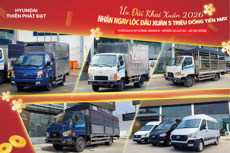 MUA XE HYUNDAI – NHẬN NGAY 5 TRIỆU KHAI LỘC ĐẦU XUÂN