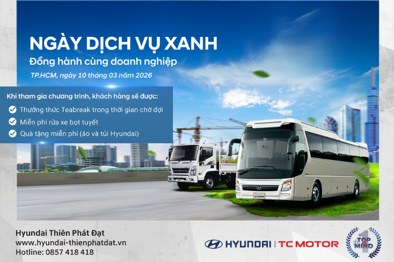CHƯƠNG TRÌNH NGÀY DỊCH VỤ XANH – CHĂM SÓC KHÁCH HÀNG DOANH NGHIỆP THÁNG 03/2026
