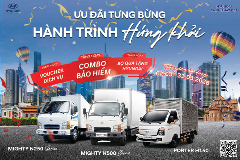 CHƯƠNG TRÌNH KHUYẾN MÃI BÁN XE HYUNDAI – CƠ HỘI SỞ HỮU XE VỚI CHÍNH SÁCH TỐT