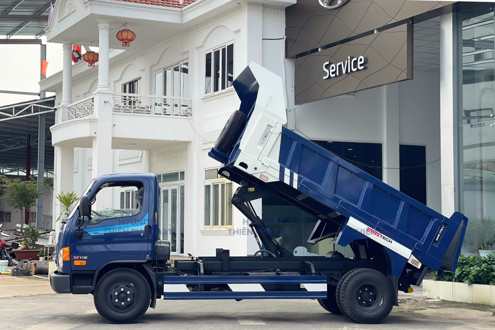 HYUNDAI W11S THÙNG BEN - THÙNG DÀI 3M6 TẠI HYUNDAI THIÊN PHÁT ĐẠT