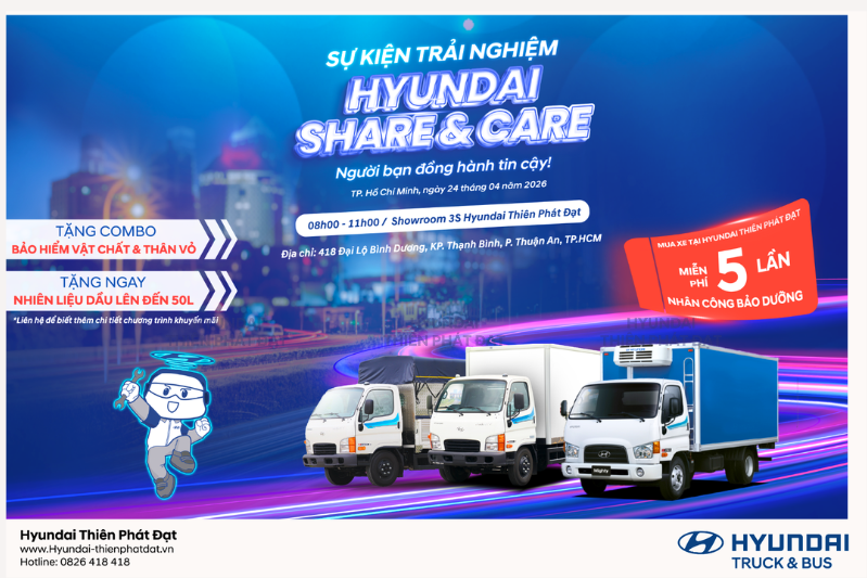 LÁI THỬ XE TẢI HYUNDAI – TRẢI NGHIỆM THỰC TẾ, QUYẾT ĐỊNH CHÍNH XÁC