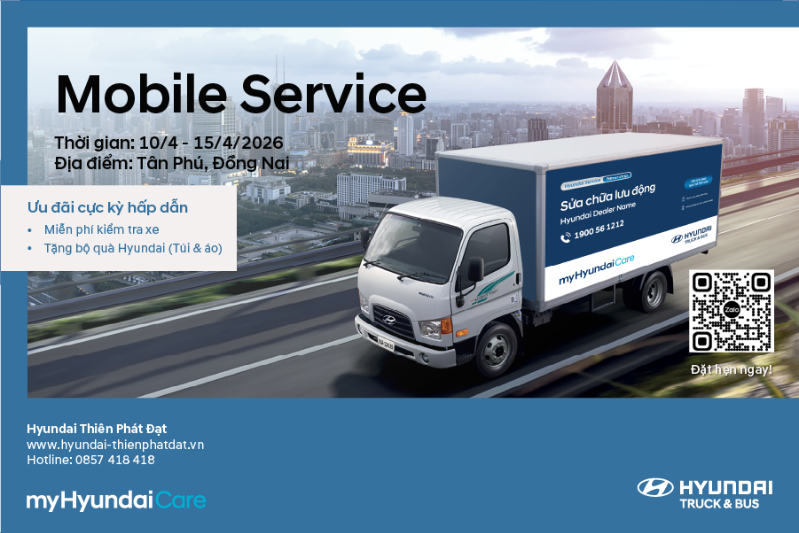 [MOBILE SERVICE] SỬA CHỮA LƯU ĐỘNG – CHĂM XE TẬN NƠI