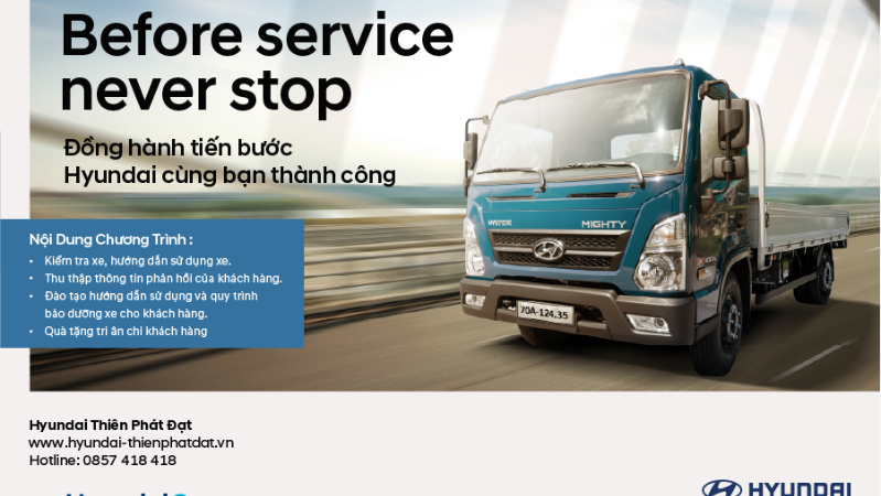 BEFORE SERVICE – CHĂM SÓC KHÁCH HÀNG DỰ ÁN CÙNG HTCV