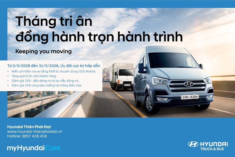 CHƯƠNG TRÌNH TRI ÂN KHÁCH HÀNG DỊCH VỤ THÁNG 5/2026