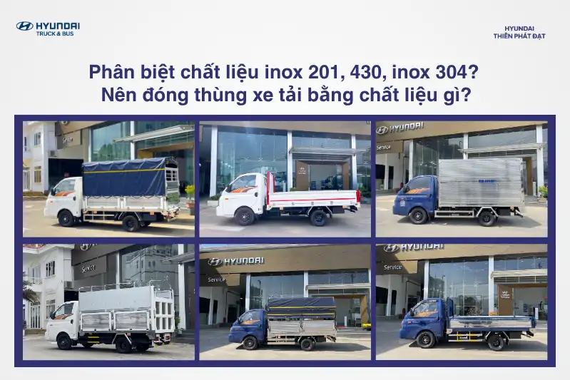 PHÂN BIỆT CÁC LOẠI INOX 304, 210, VÀ 430 – NÊN ĐÓNG THÙNG BẰNG LOẠI INOX NÀO LÀ PHÙ HỢP?