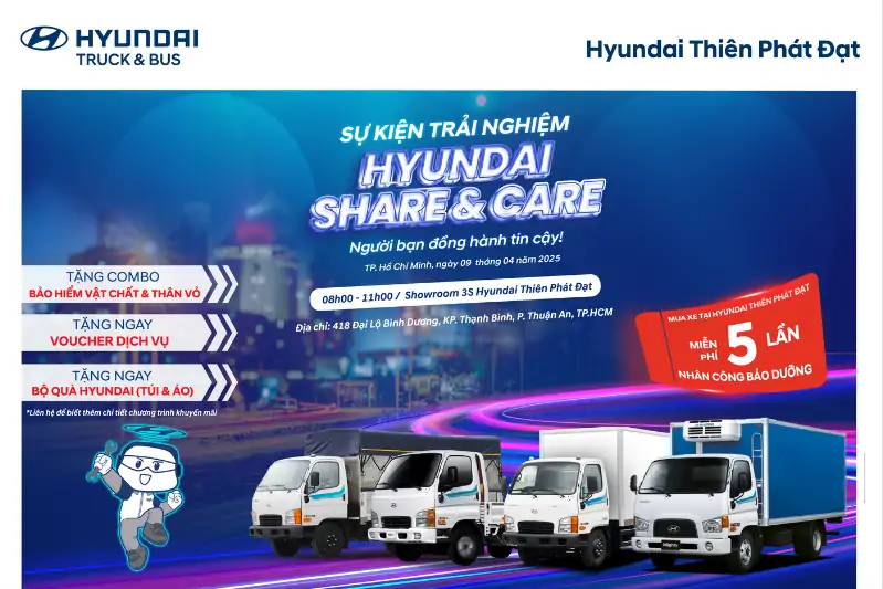 LÁI THỬ XE TẢI HYUNDAI – ĐỒNG HÀNH BỀN VỮNG TRÊN MỌI CUNG ĐƯỜNG