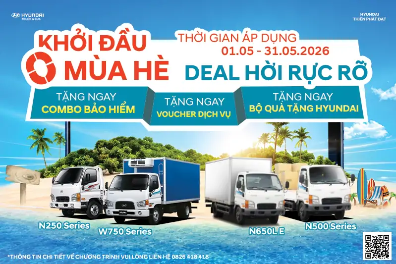 KHUYẾN MÃI THÁNG 5.2026 – KHỞI ĐỘNG MÙA HÈ RỰC RỠ