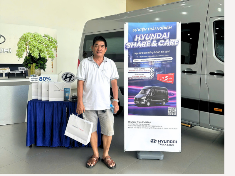 TỔNG KẾT CHƯƠNG TRÌNH TEST DRIVE XE HYUNDAI THÁNG 6 – LỰA CHỌN GIẢI PHÁP VẬN TẢI HIỆU QUẢ
