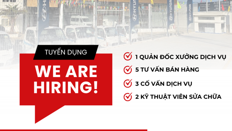 TUYỂN DỤNG THÁNG 6 – NHẬN VIỆC NGAY