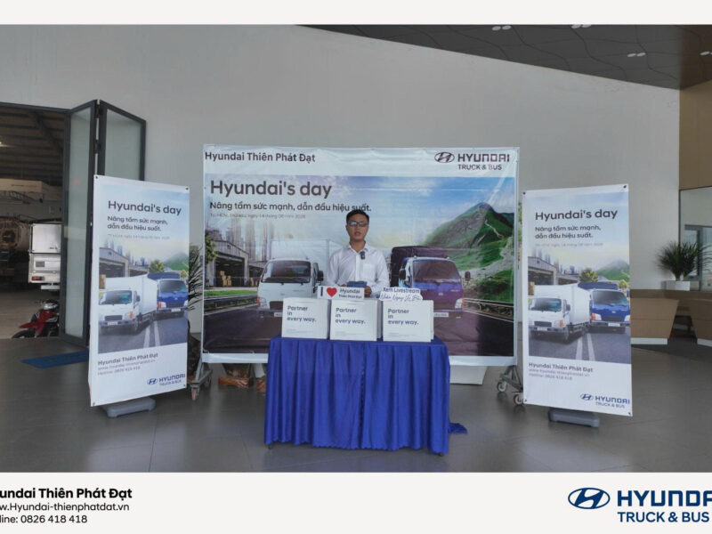 RECAP HYUNDAI’S DAY THÁNG 8 – MIGHTY N500 SERIES: NÂNG TẦM SỨC MẠNH, DẪN ĐẦU HIỆU SUẤT