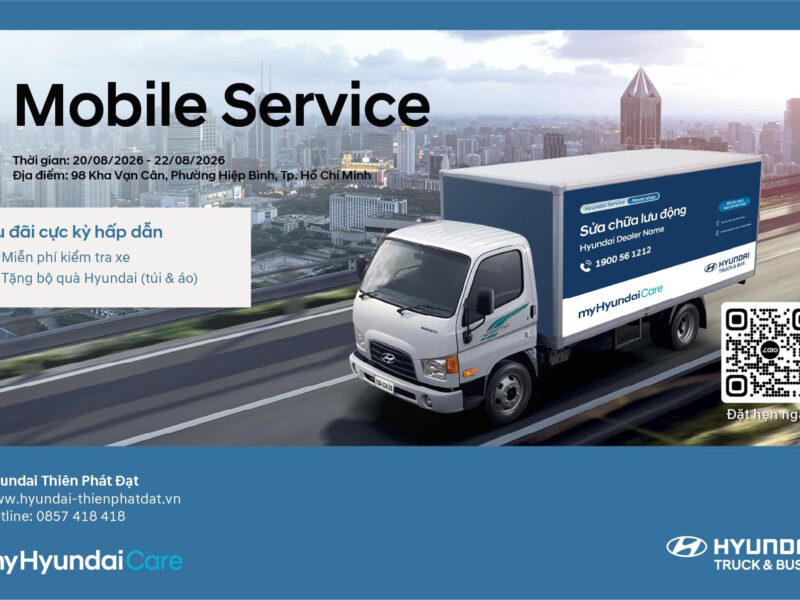 MOBILE SERVICE THÁNG 8 – SỬA CHỮA LƯU ĐỘNG NGOÀI ĐẠI LÝ